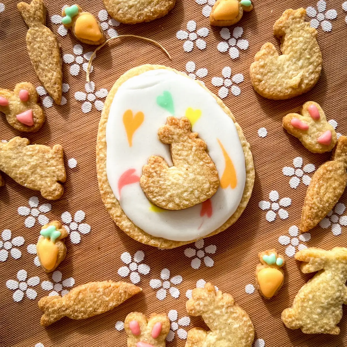 Biscuit œufs morpion